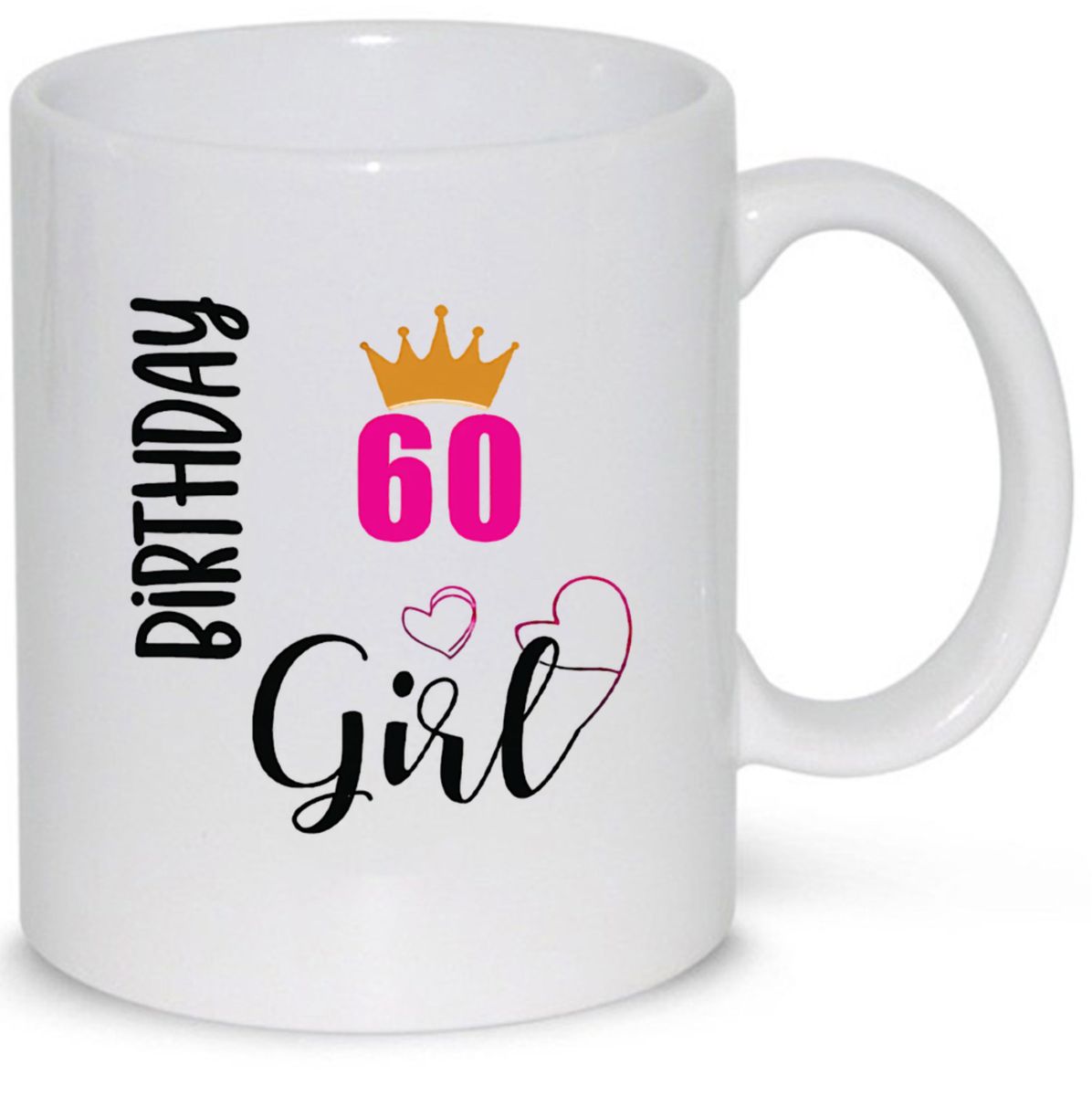 60 Girl 60th Birthday Gift Mug