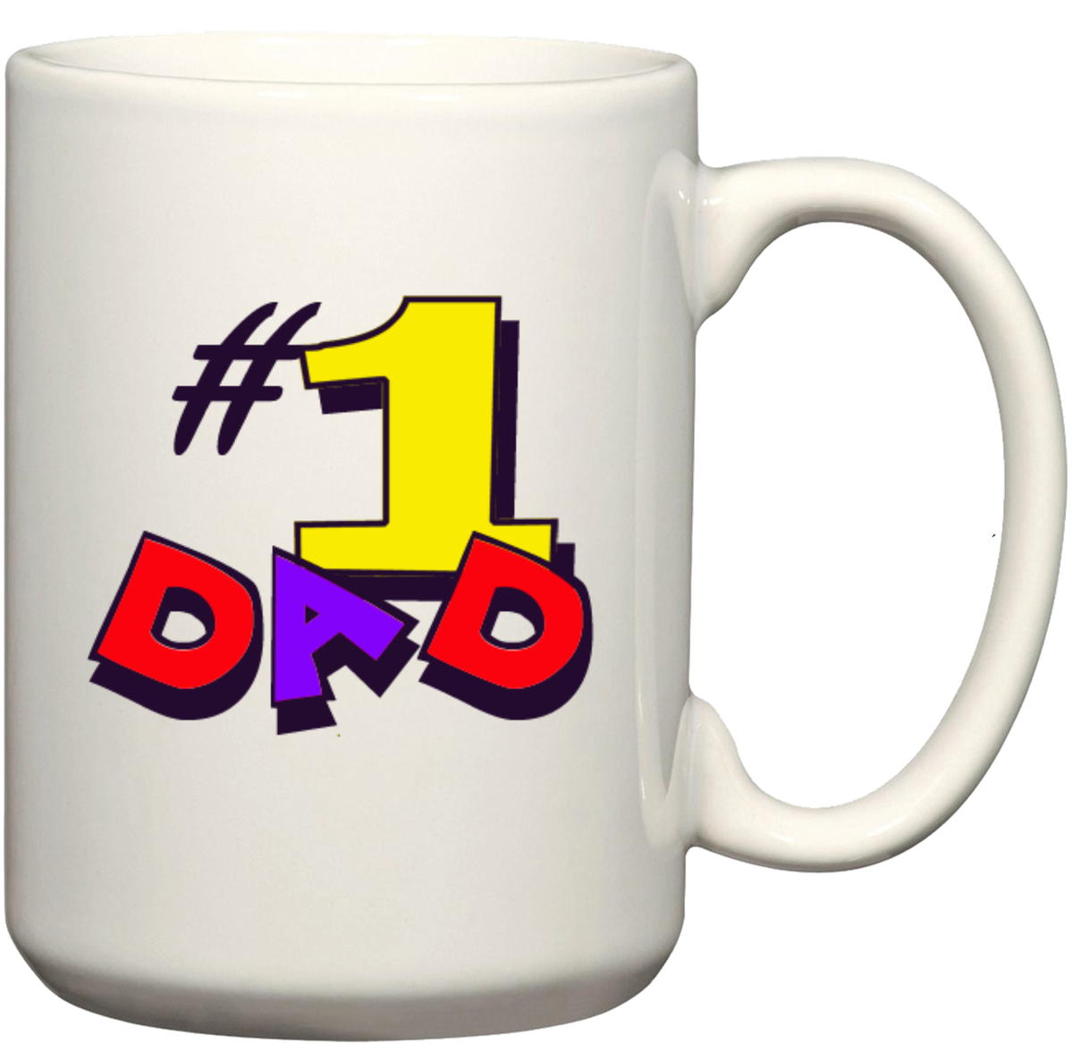 #1 Dad Gift Mug