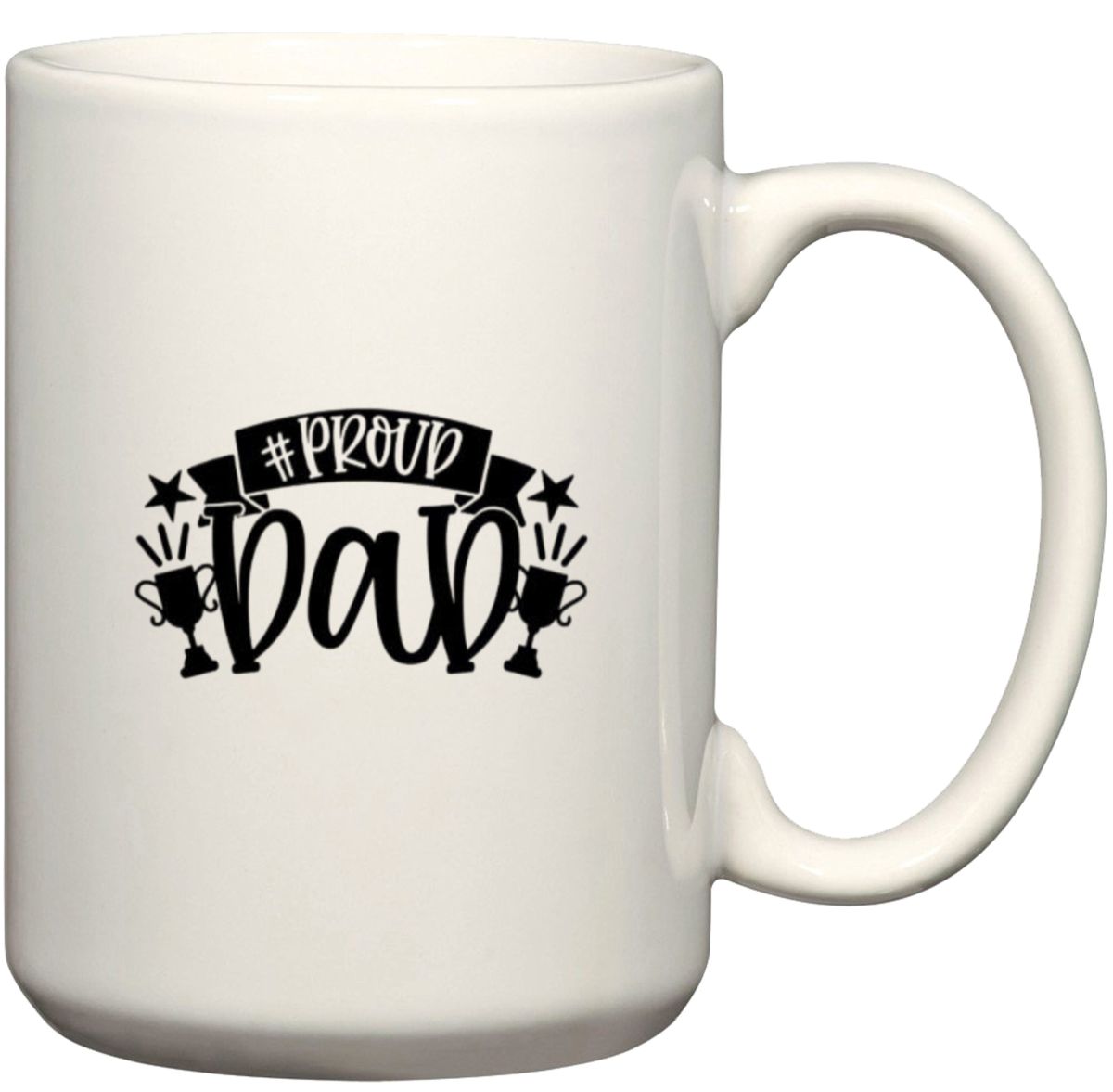#Proud Dad Gift Mug