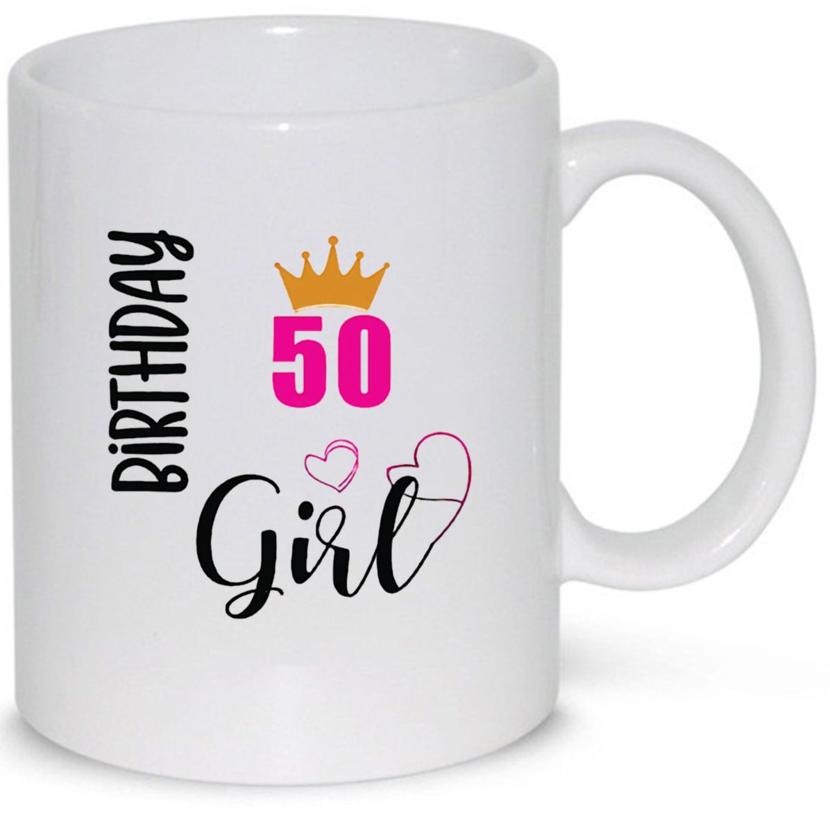 50 Girl 50th Birthday Gift Mug
