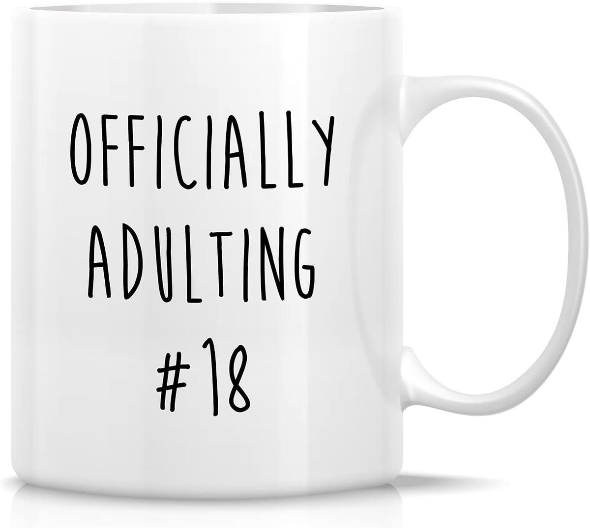 18th Birthday Officially Adulting #18 Gift Mug