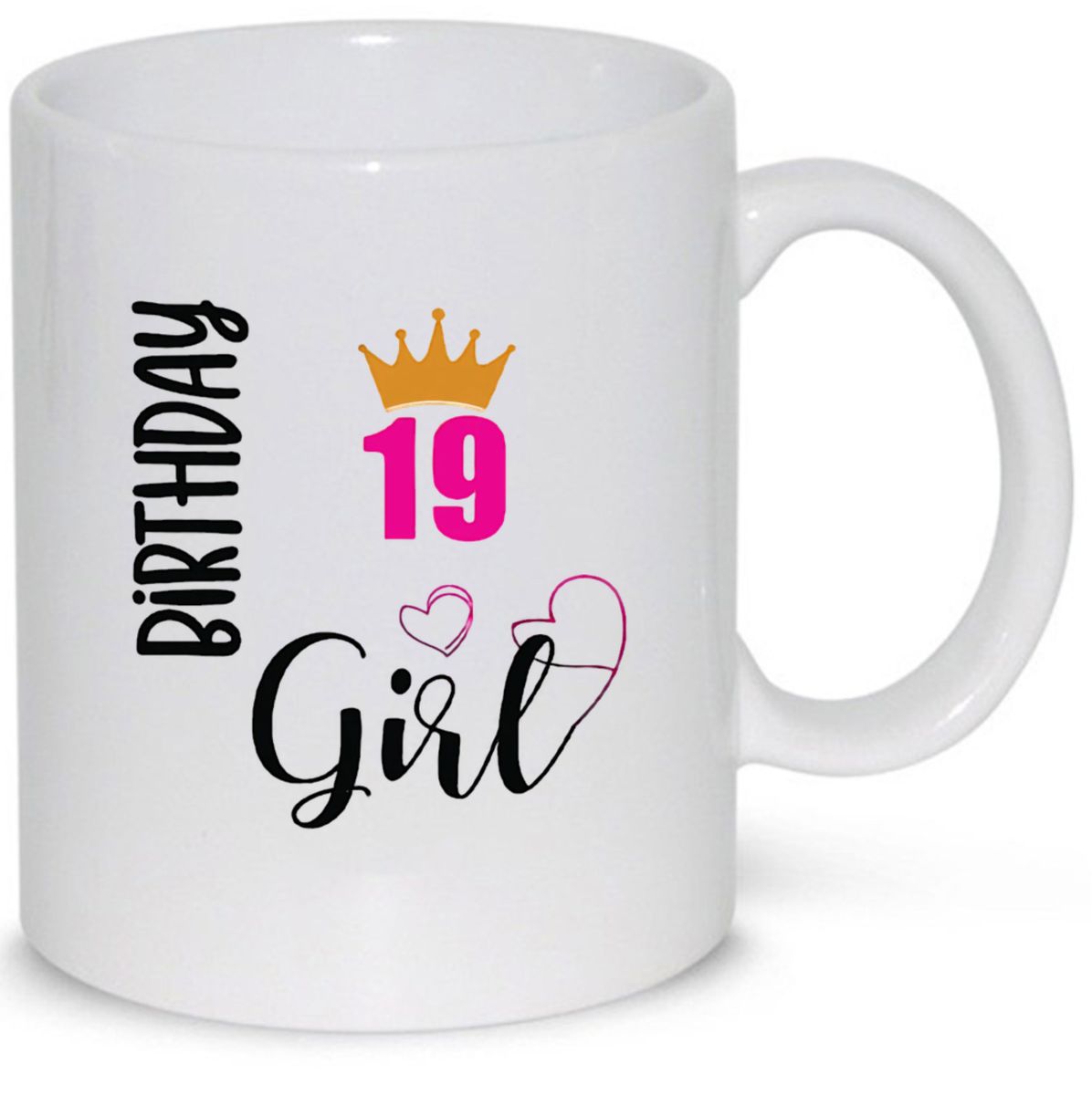 19 Girl 19th Gift Mug